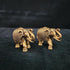 Brass Elephant Statue Set